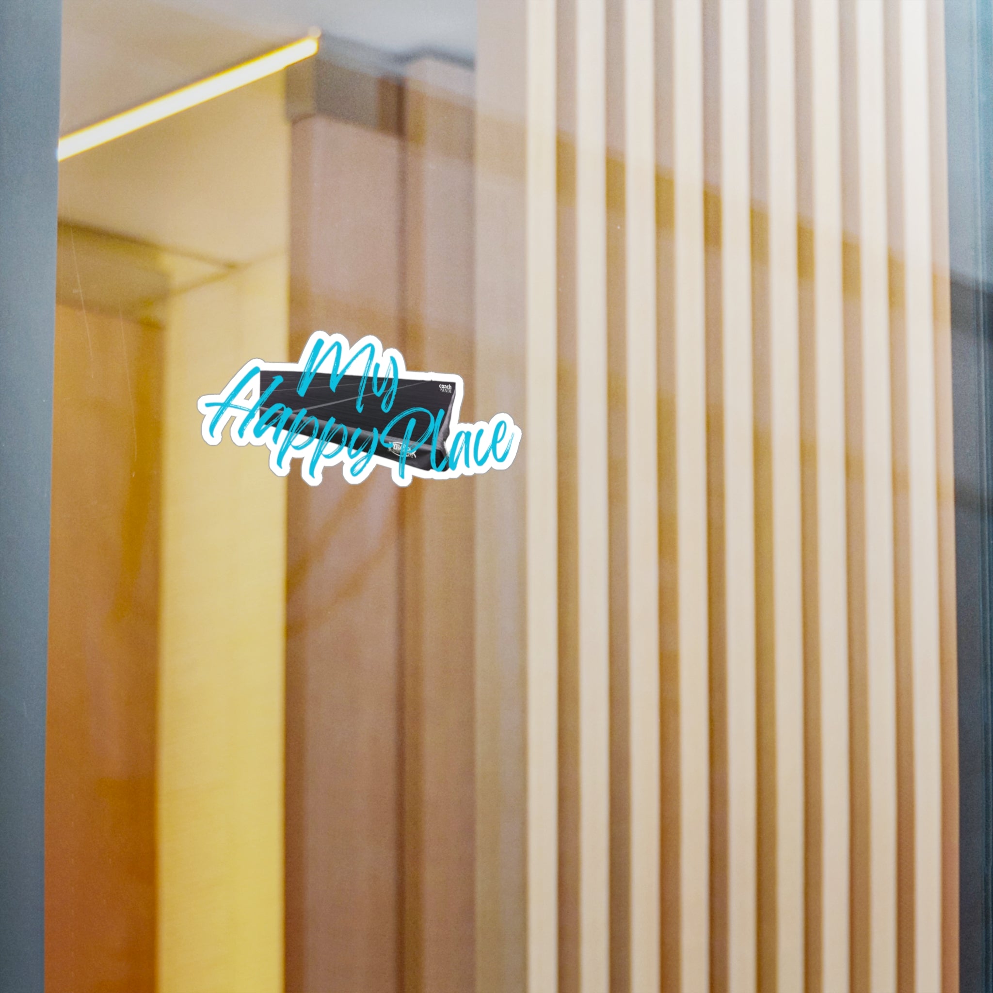 My Happy Place-Floor (Kiss-Cut Vinyl Decals)