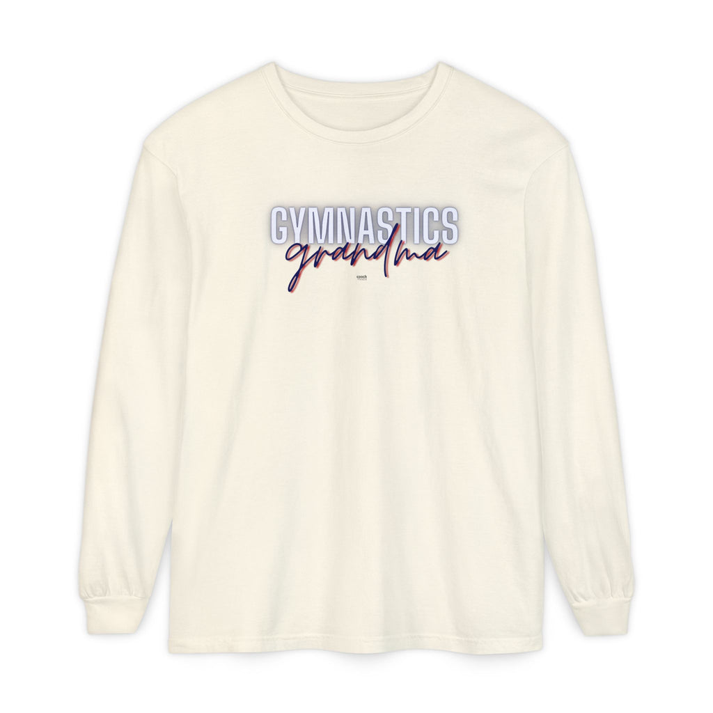 Glow Gym Gma Long Sleeve Shirt - Blue/Red (Adult)