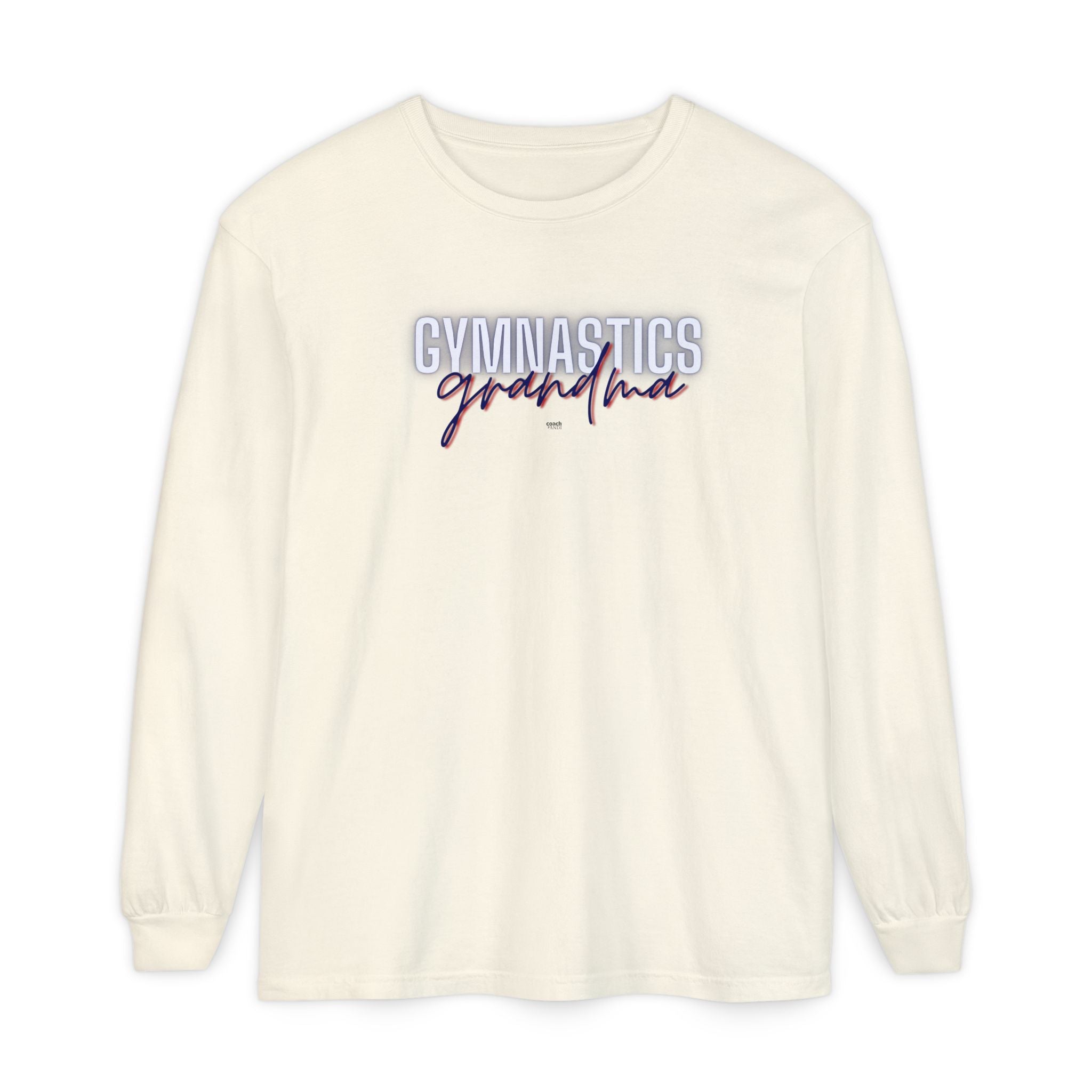 Glow Gym Gma Long Sleeve Shirt - Blue/Red (Adult)