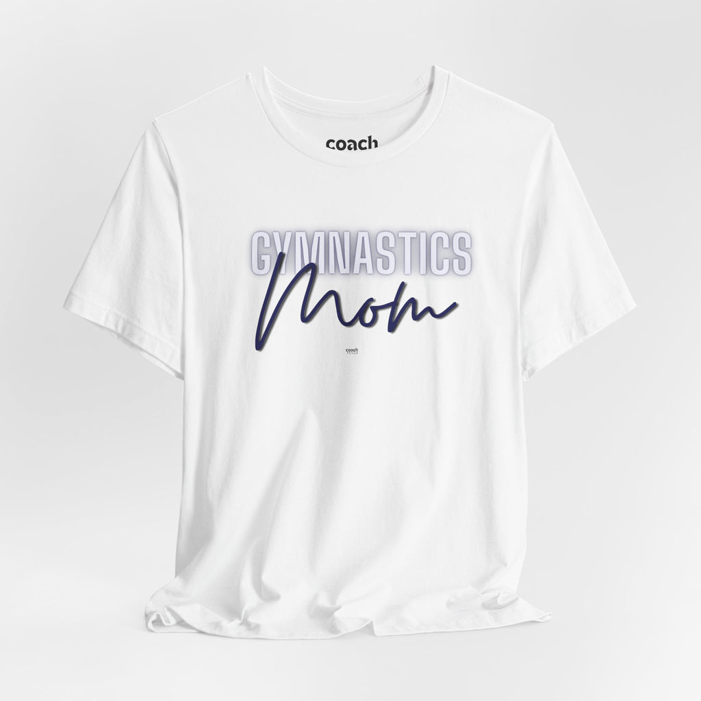 Glow Gym Mom Tshirt - Blue (Adult)