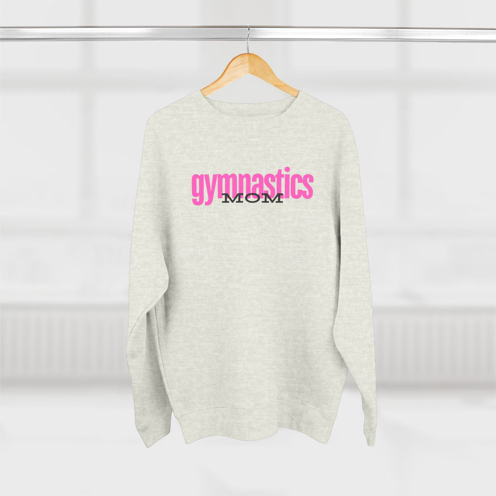 Gymnastics Mom-Pink (Adult Crewneck)