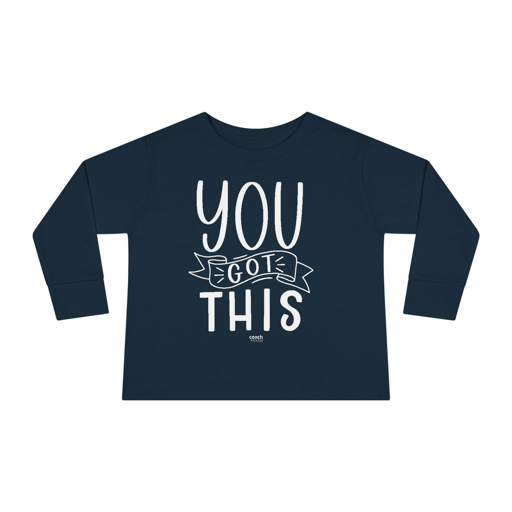Tiny Supporter (Toddler Long Sleeve Tee)