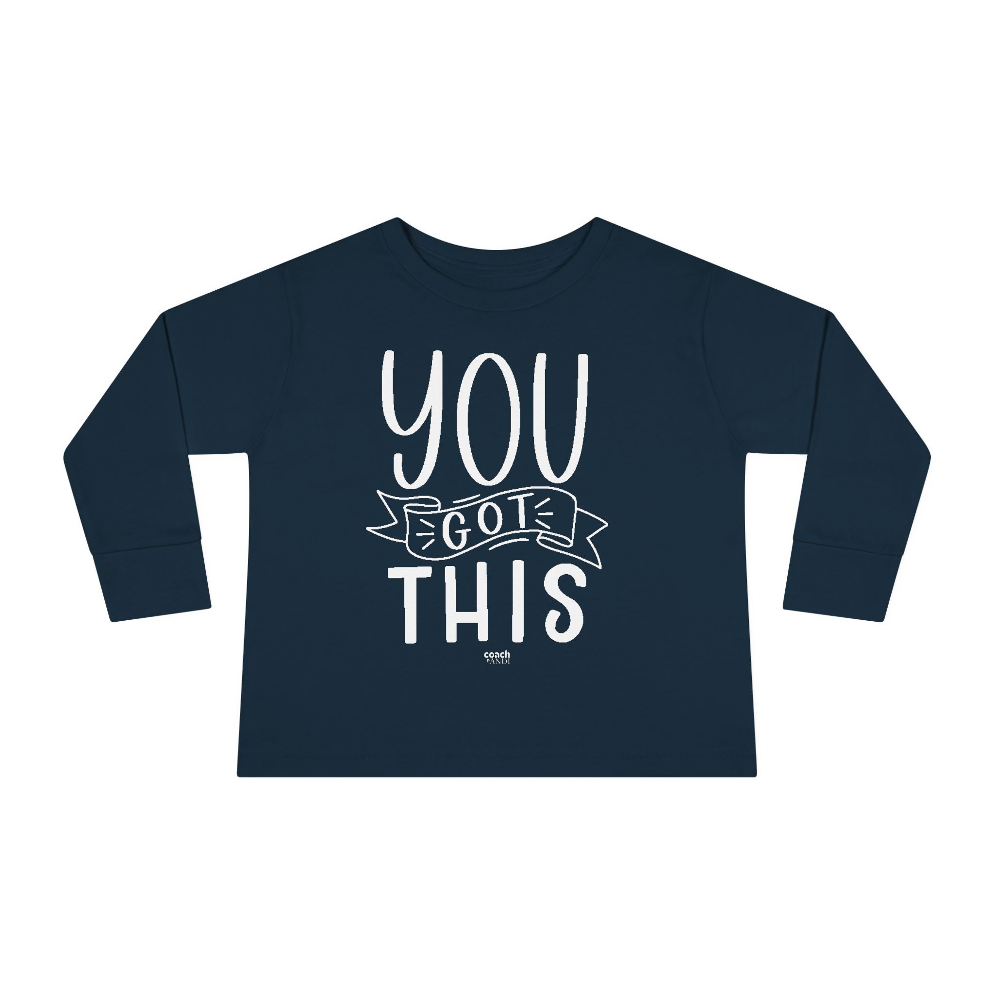 Tiny Supporter (Toddler Long Sleeve Tee)