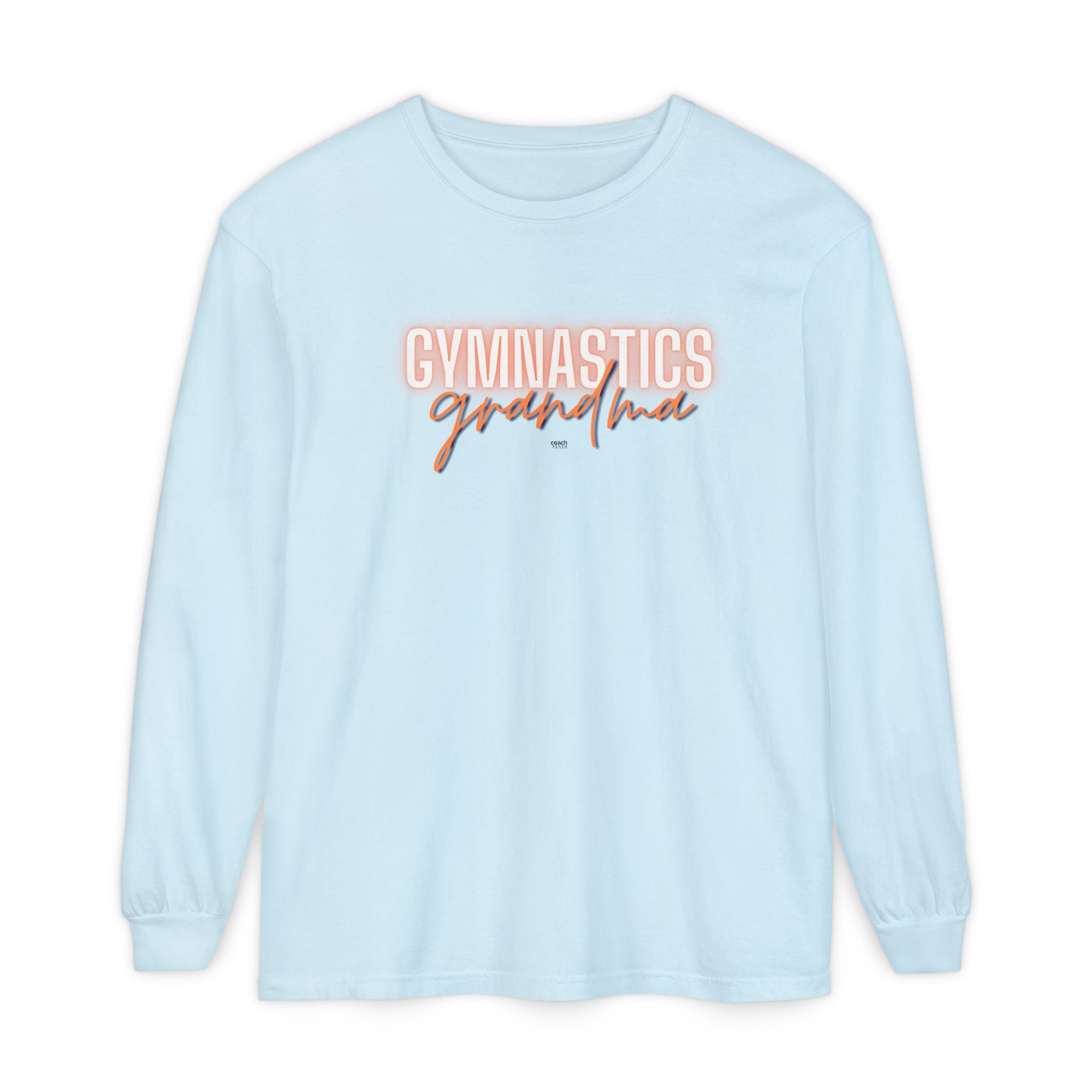 Glow Gym Gma Long Sleeve Shirt - Orange/Blue (Adult)