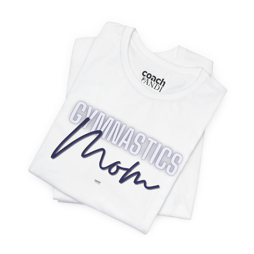 Glow Gym Mom Tshirt - Blue (Adult)