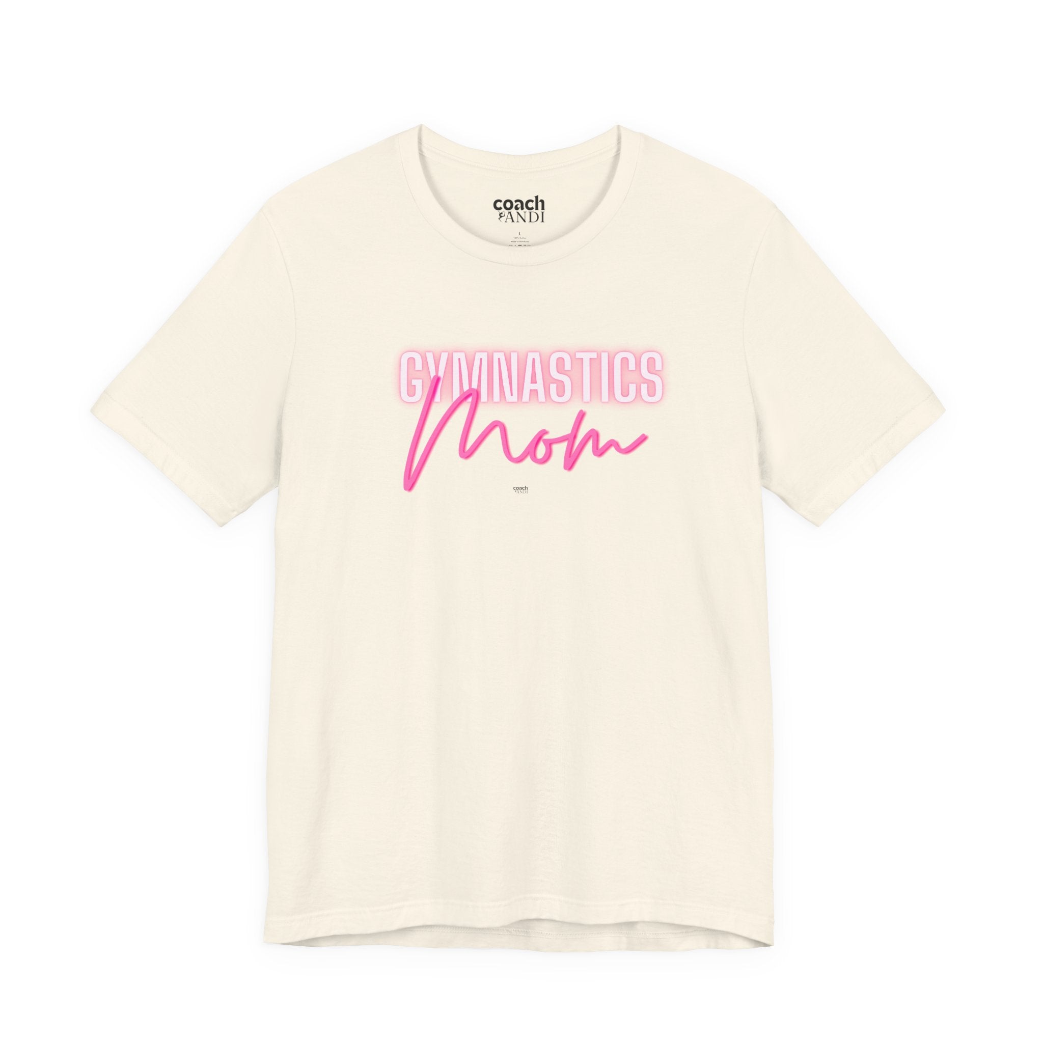 Glow Gym Mom Tshirt - Pink (Adult)