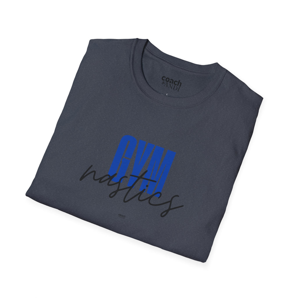GYMnastics Tshirt - Blue (Adult)