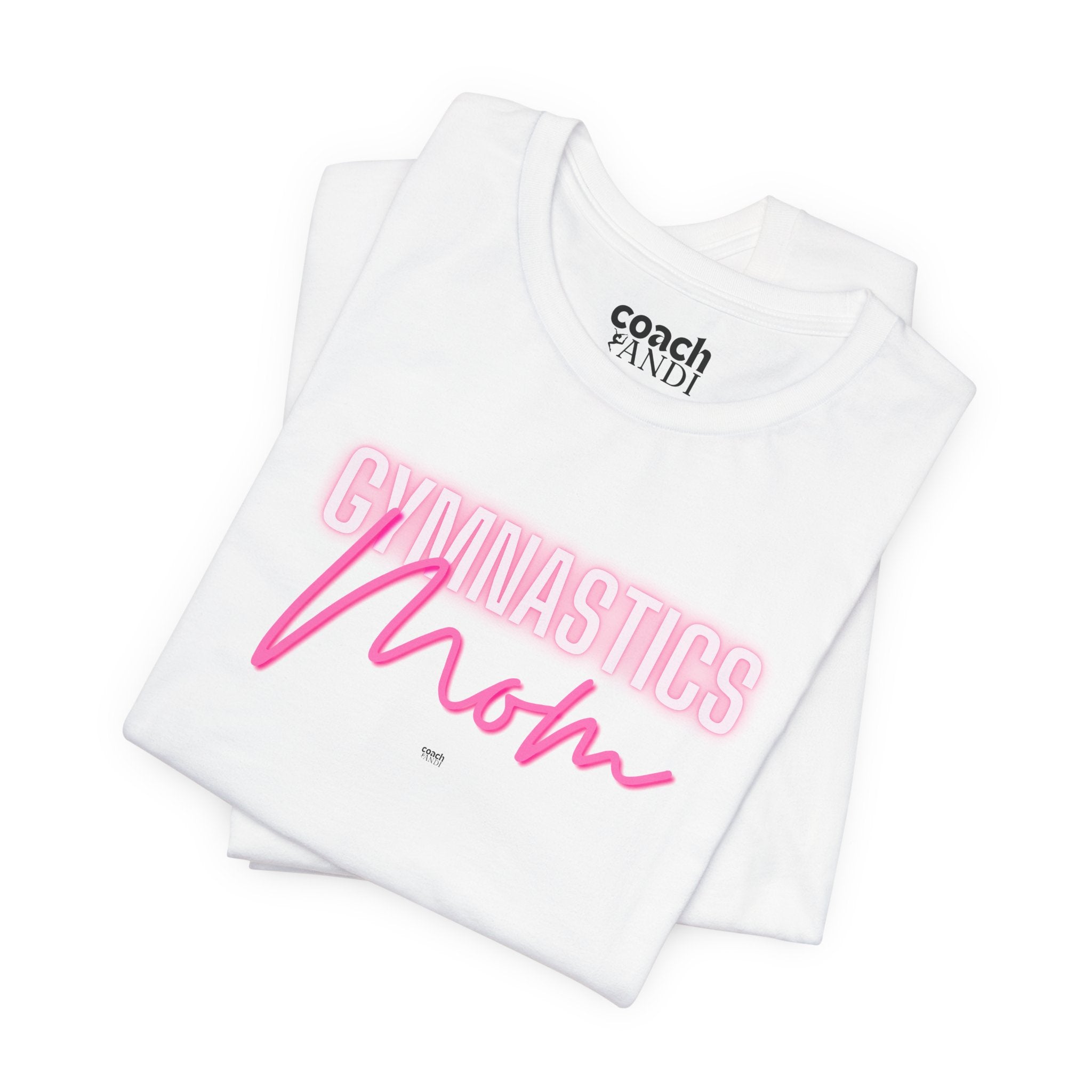 Glow Gym Mom Tshirt - Pink (Adult)