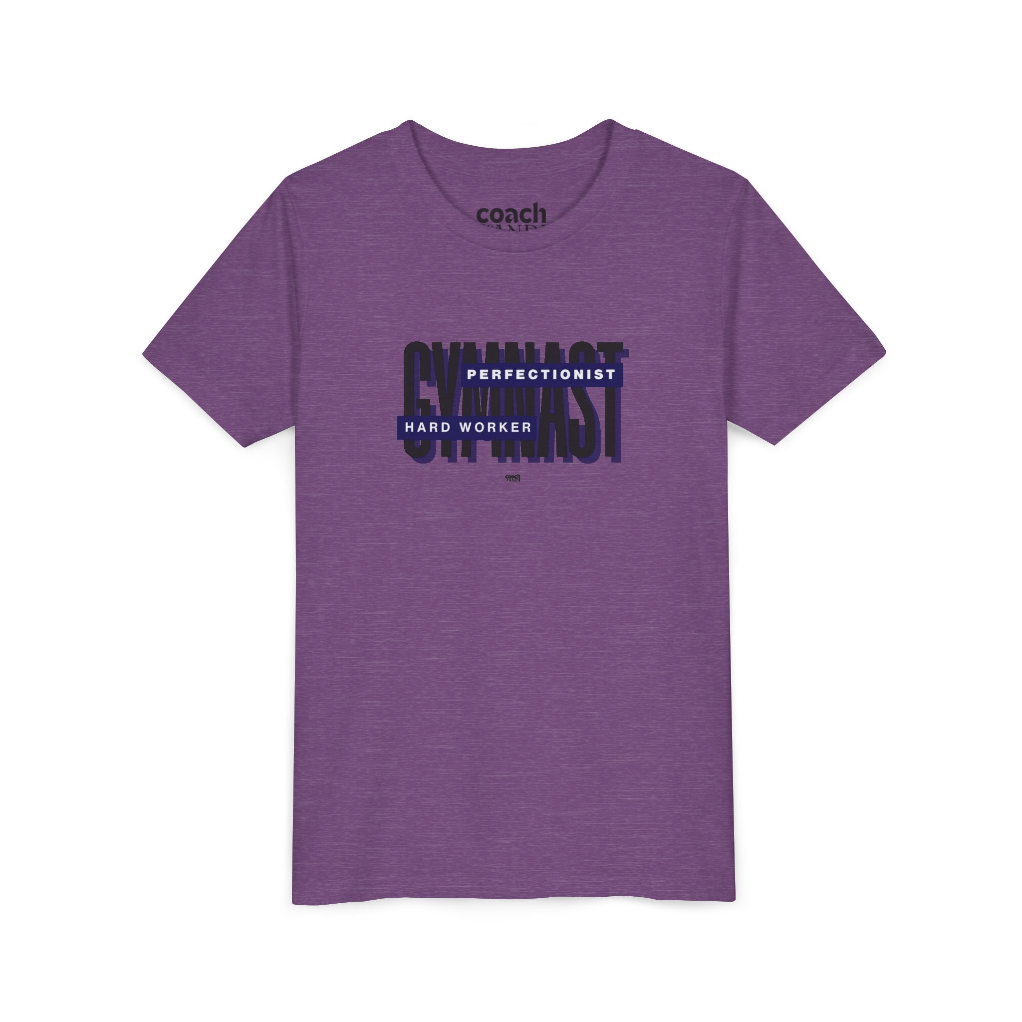 Gymnast Hard Worker Tshirt - Navy (Youth)