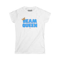 Beam Queen T-Shirt - Lt Blue/Red