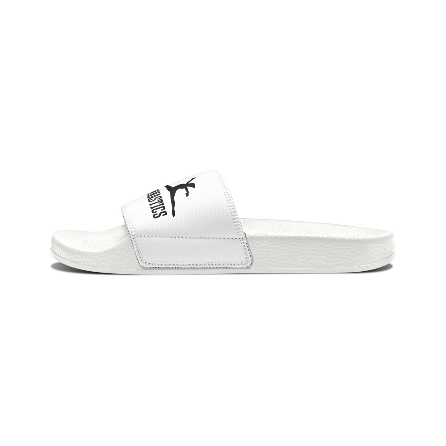 Peace, Love, Gymnastics (Youth Removable-Strap Sandals)