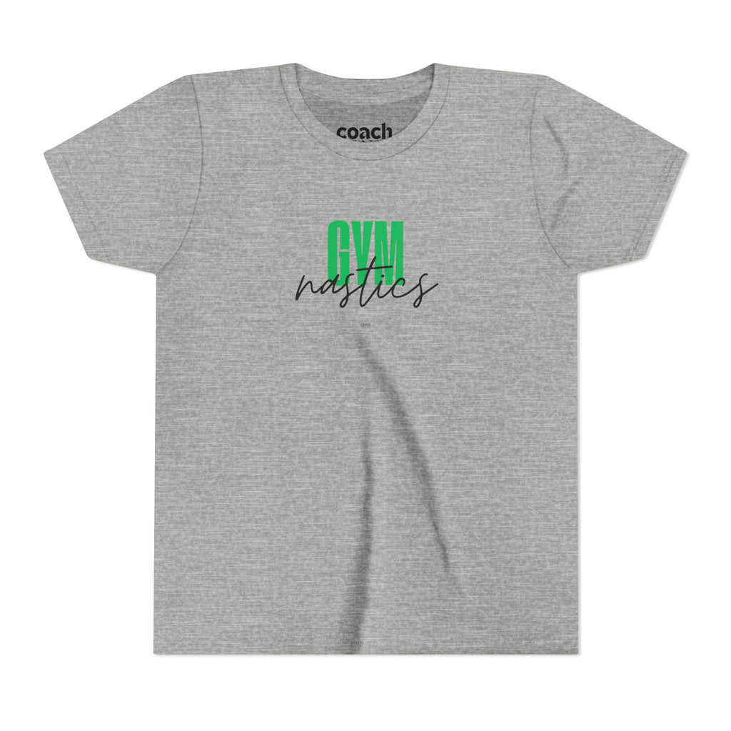 GYMnastics Short Sleeve Tee - Green (Youth)