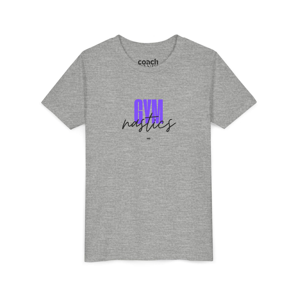GYMnastics Short Sleeve Tee - Purple (Youth)
