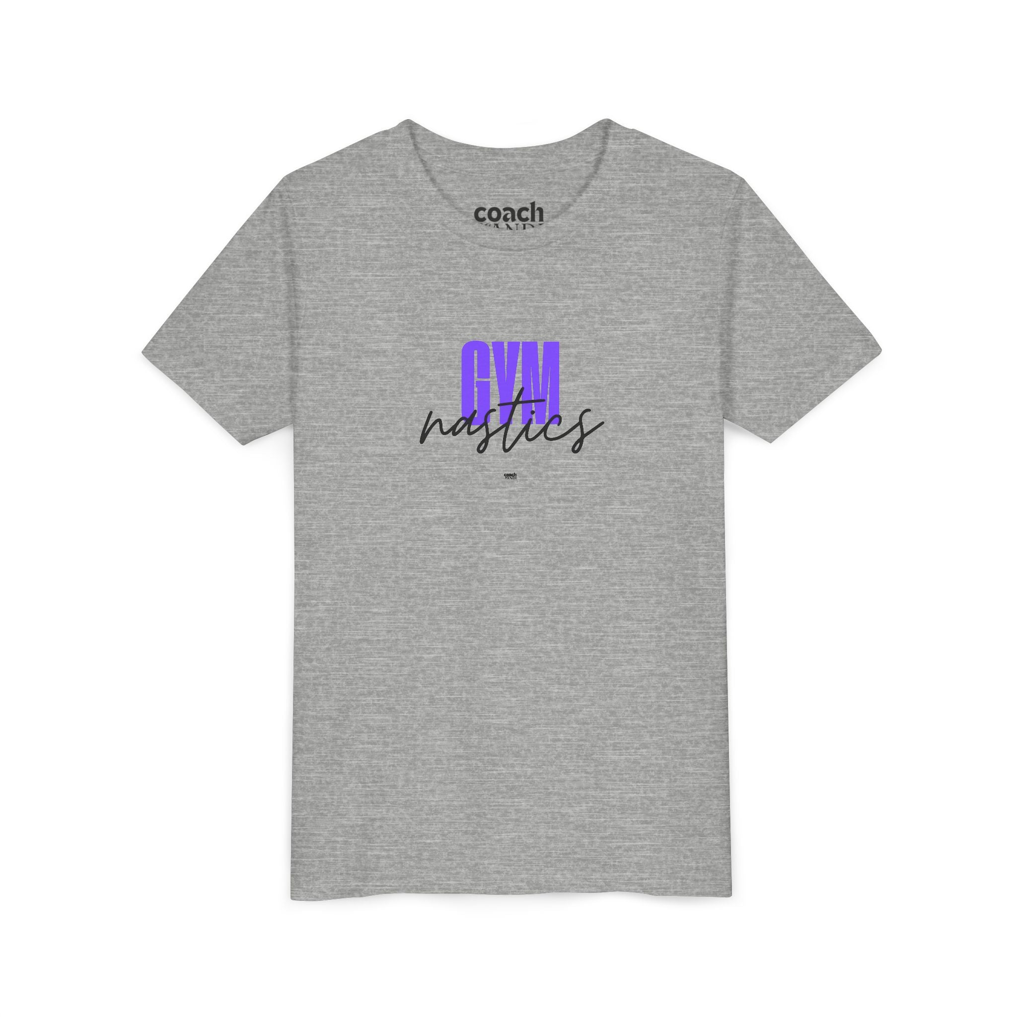 GYMnastics Short Sleeve Tee - Purple (Youth)