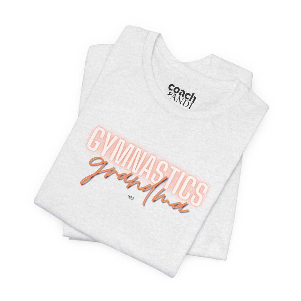 Glow Gym Gma Tshirt - Orange/Blue (Adult)