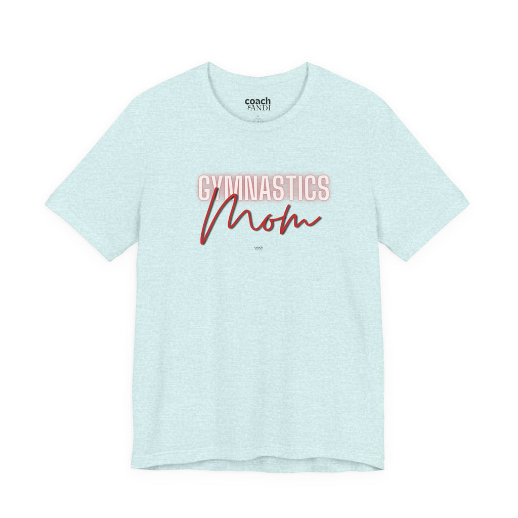 Glow Gym Mom Tshirt - Red (Adult)