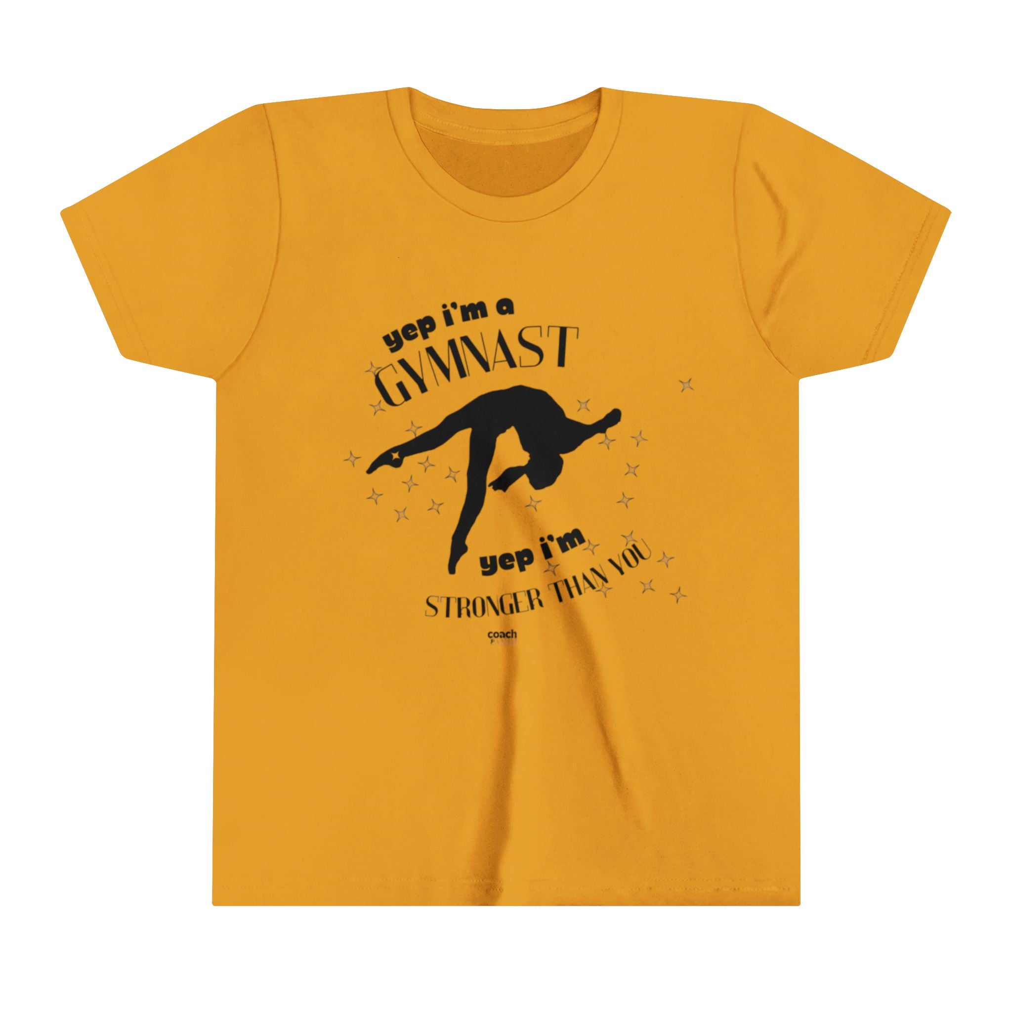 Yep, I'm Stronger Than You (Youth Short Sleeve Tee)