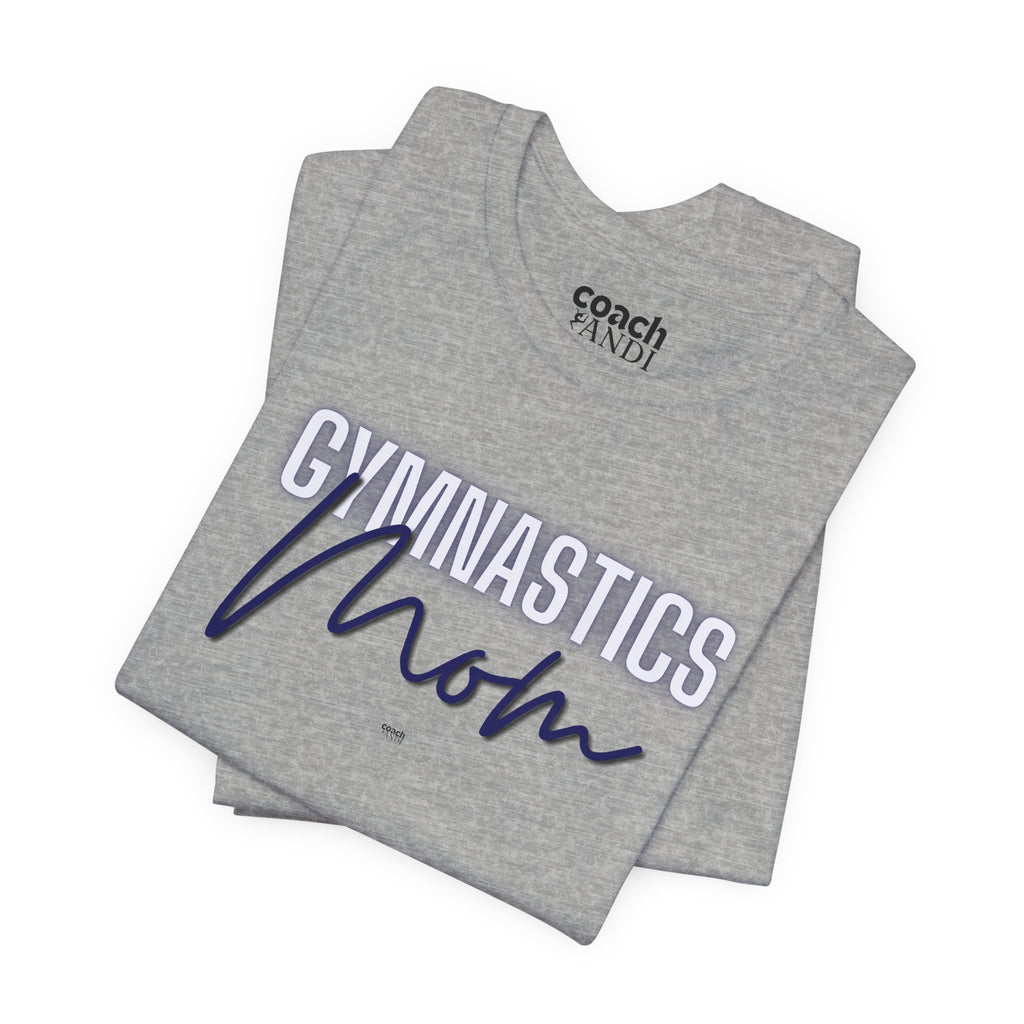 Glow Gym Mom Tshirt - Blue (Adult)
