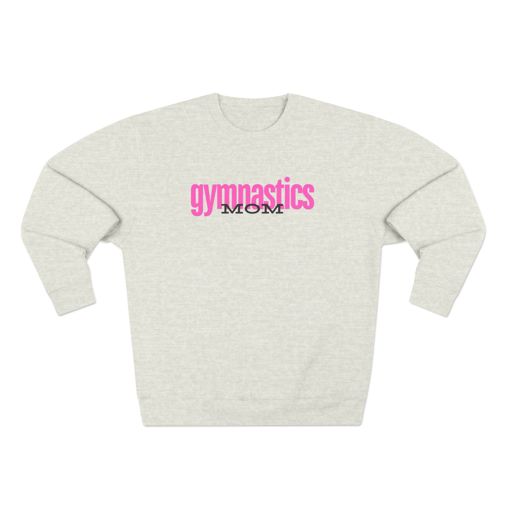 Gymnastics Mom-Pink (Adult Crewneck)