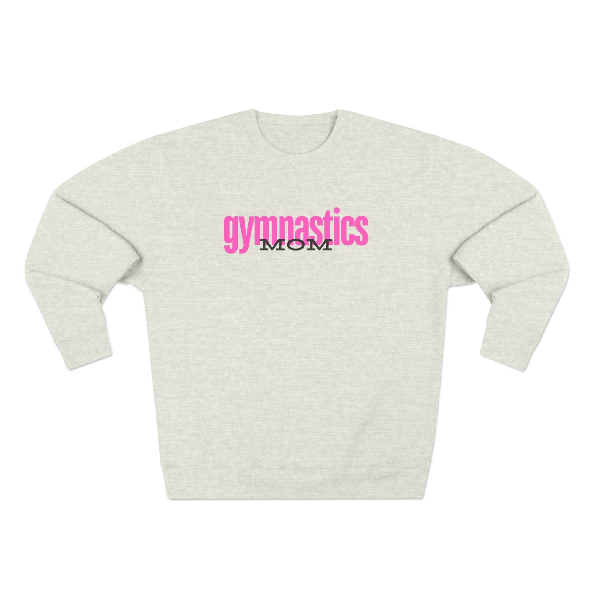 Gymnastics Mom-Pink (Adult Crewneck)
