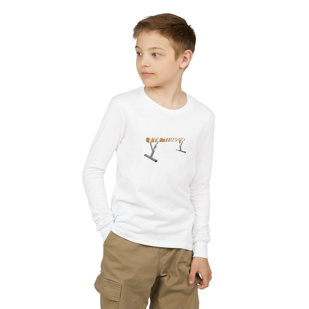 My Happy Place Beam Long Sleeve Shirt (Youth)