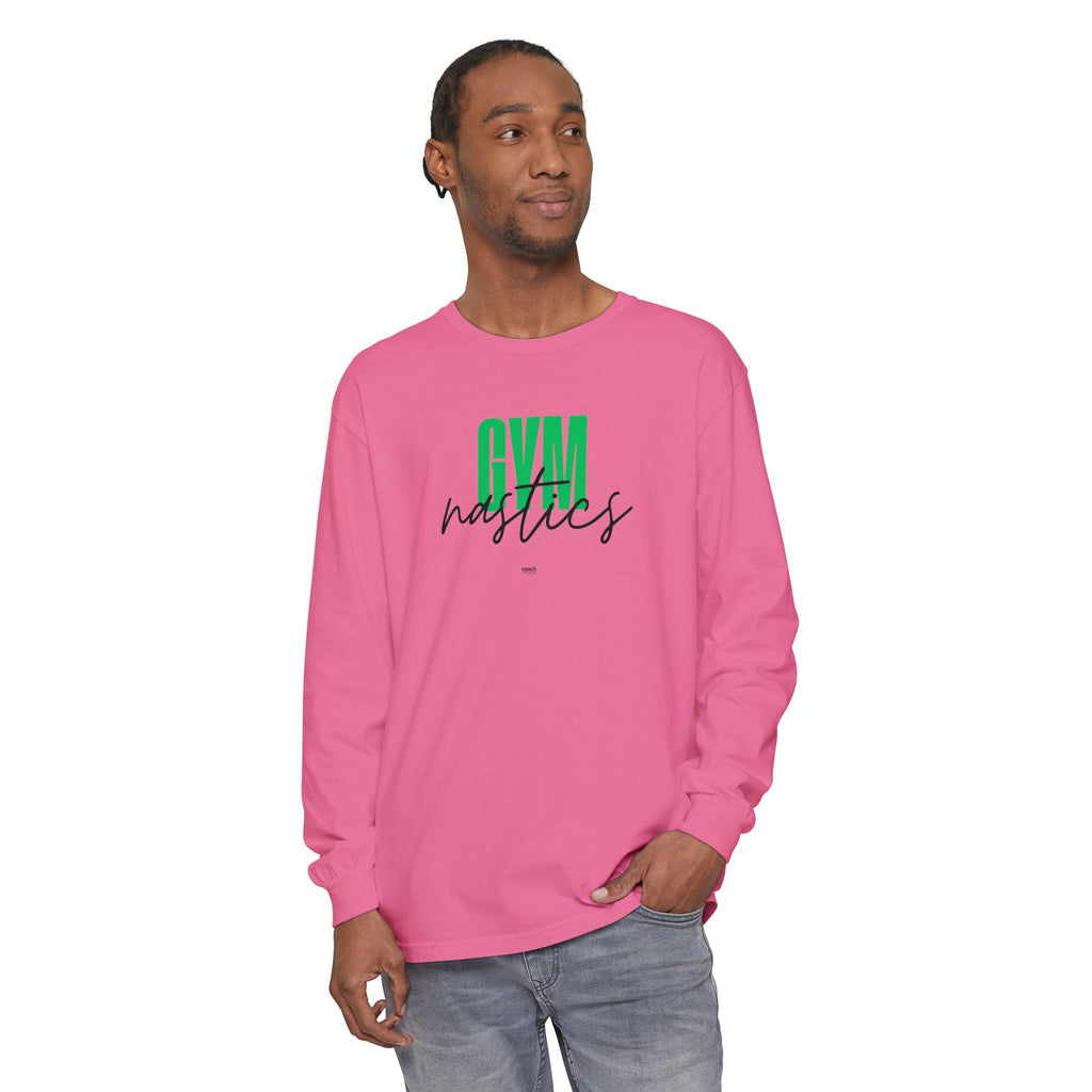 GYMnastics Long Sleeve Shirt - Green (Adult)