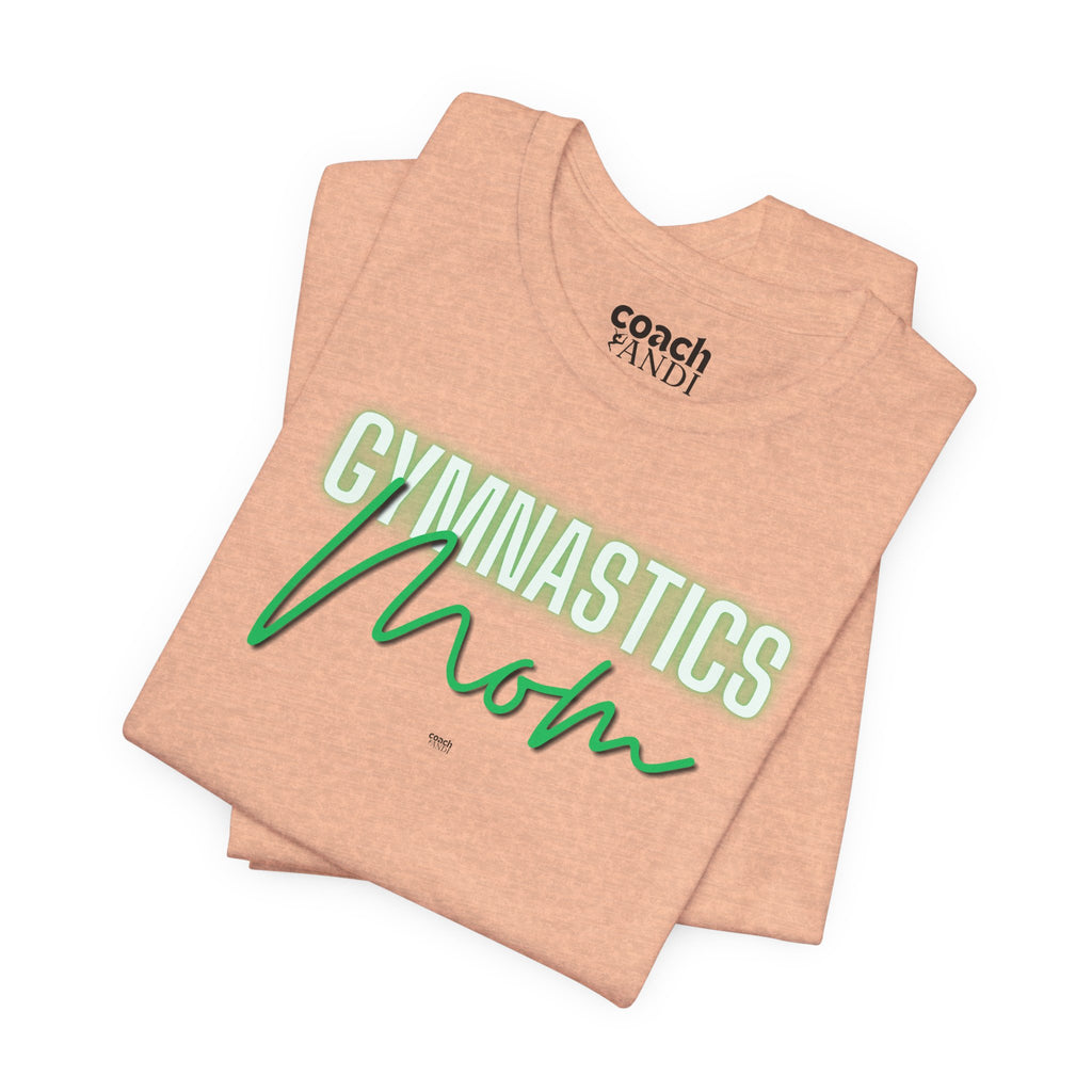Glow Gym Mom Tshirt - Green (Adult)