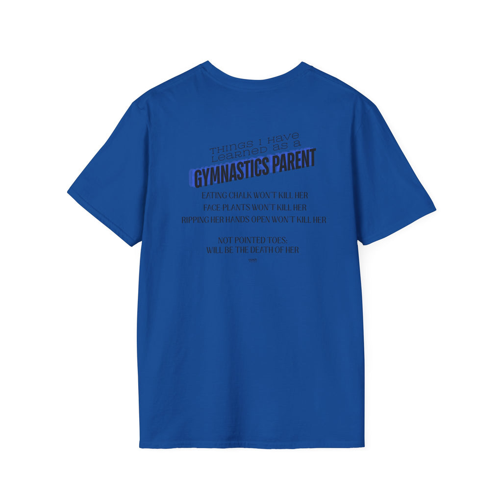 Things I learned as a Parent Dad Tee - Blue