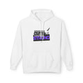 Cute & Strong Hoodie - Purple/Black (Adult)