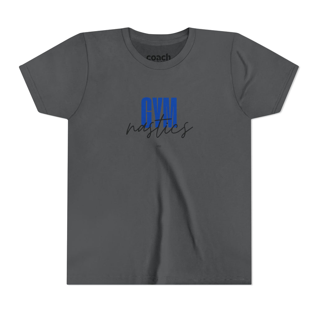 GYMnastics Short Sleeve Tee - Blue (Youth)