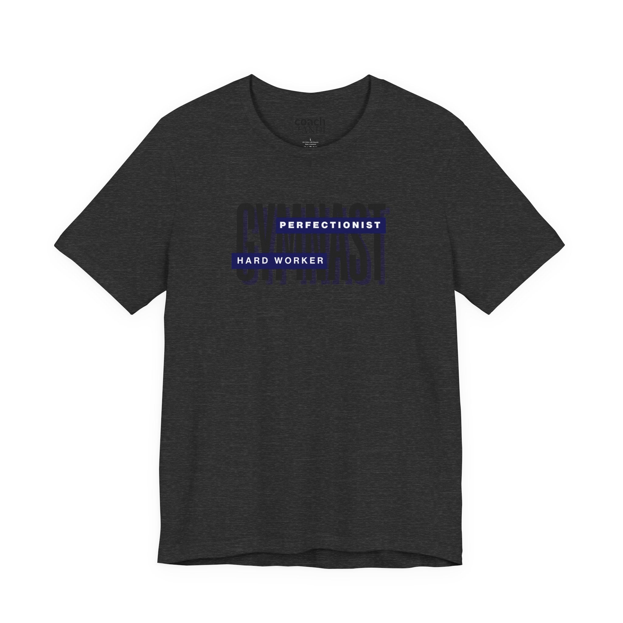 Gymnast Hard Worker Tshirt - Blue (Adult)