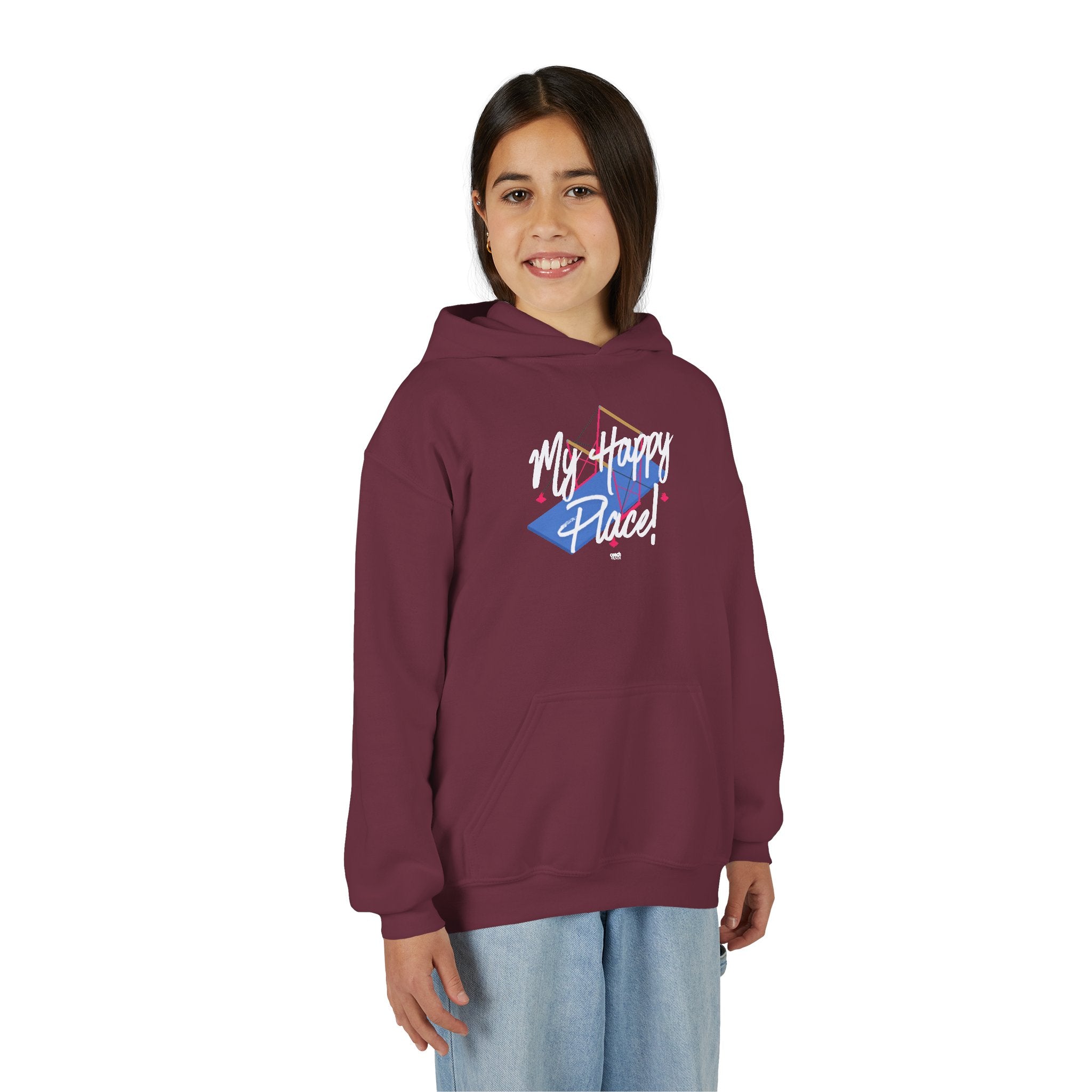 My Happy Place Bars Hoodie (Youth)