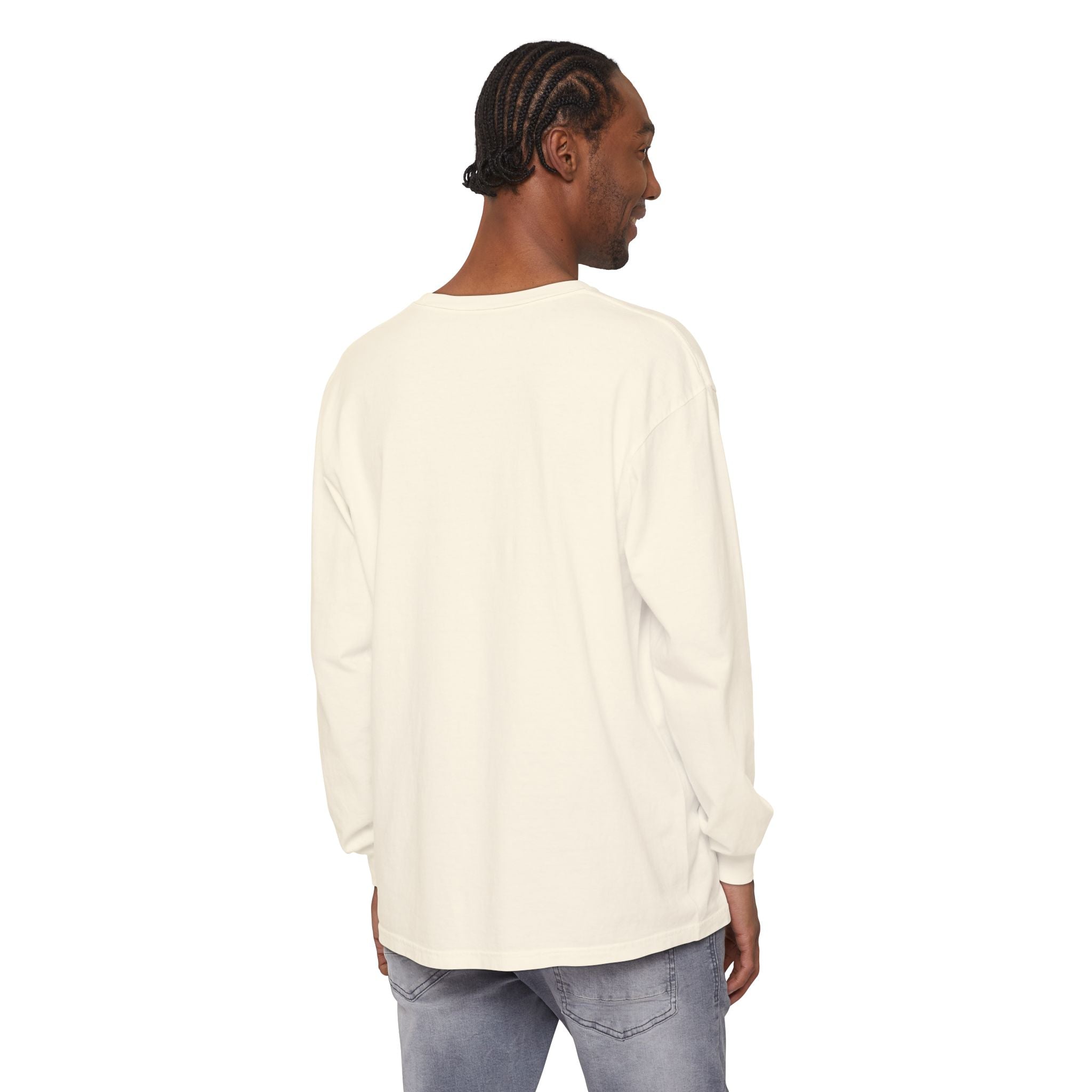 Glow Gym Mom Long Sleeve Shirt - Orange/Blue (Adult)