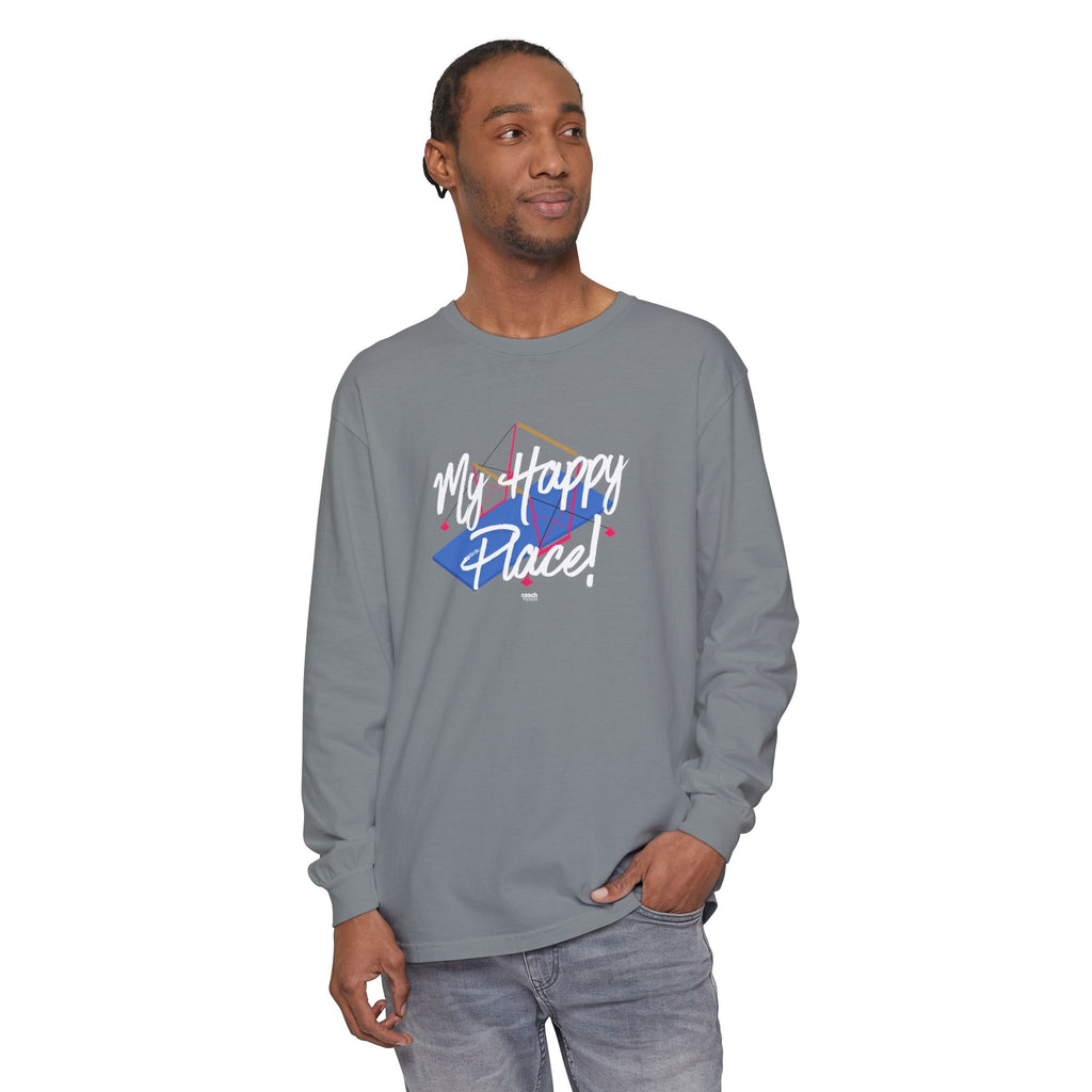 My Happy Place Bars Long Sleeve Shirt (Adult)