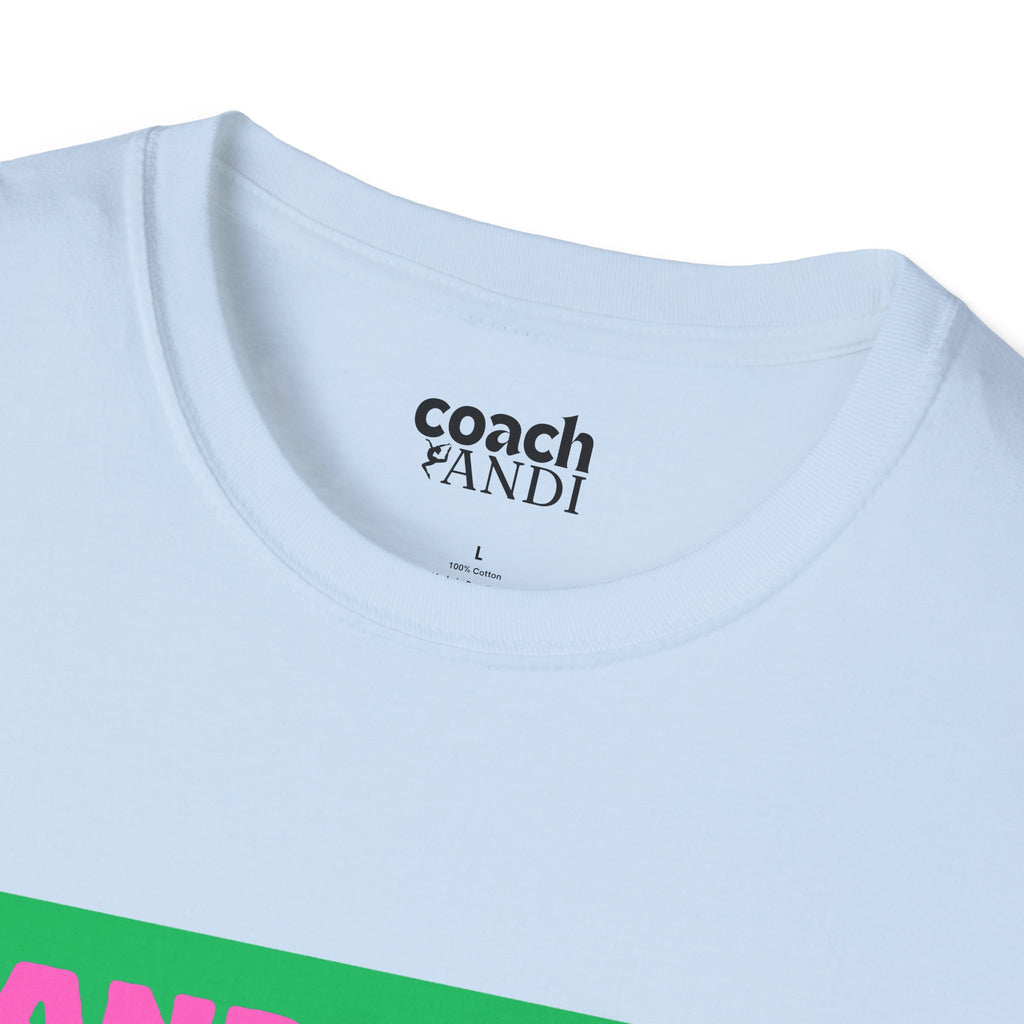 Handstand Expert Tshirt - Green/Pink (Adult)