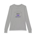 Squeeze Flip REPEAT Long Sleeve Shirt -Purple (Youth)