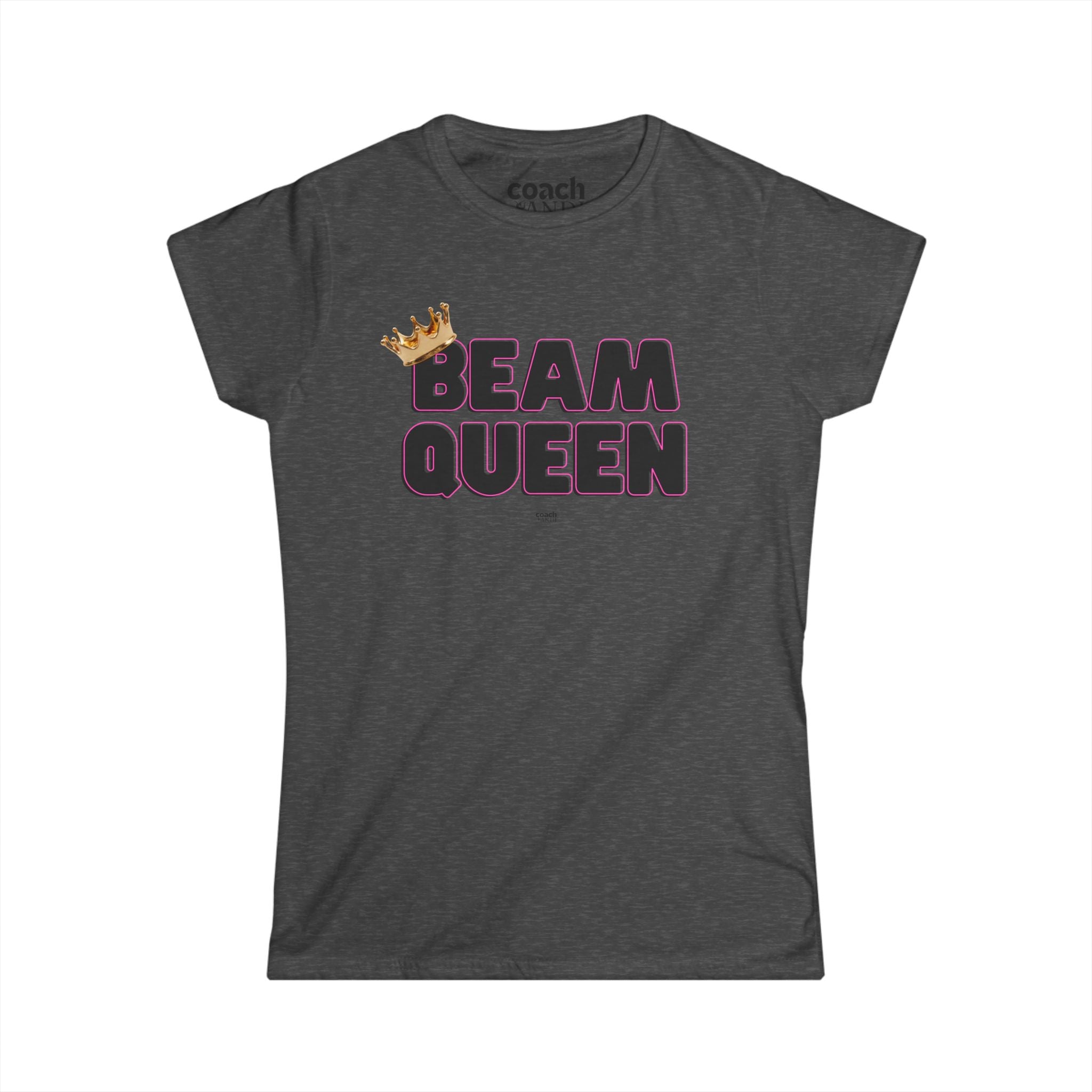 Beam Queen T-Shirt - Black/Pink