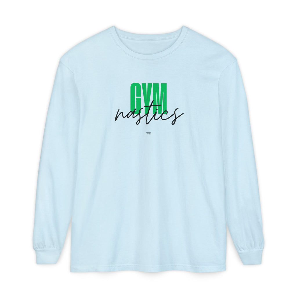 GYMnastics Long Sleeve Shirt - Green (Adult)