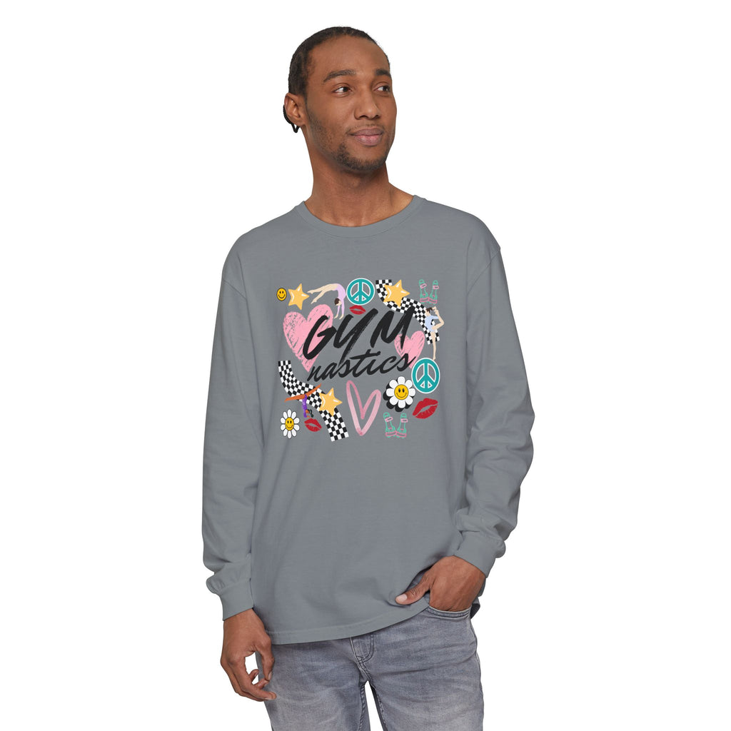 90s Graphic Long Sleeve Shirt - (Adult )