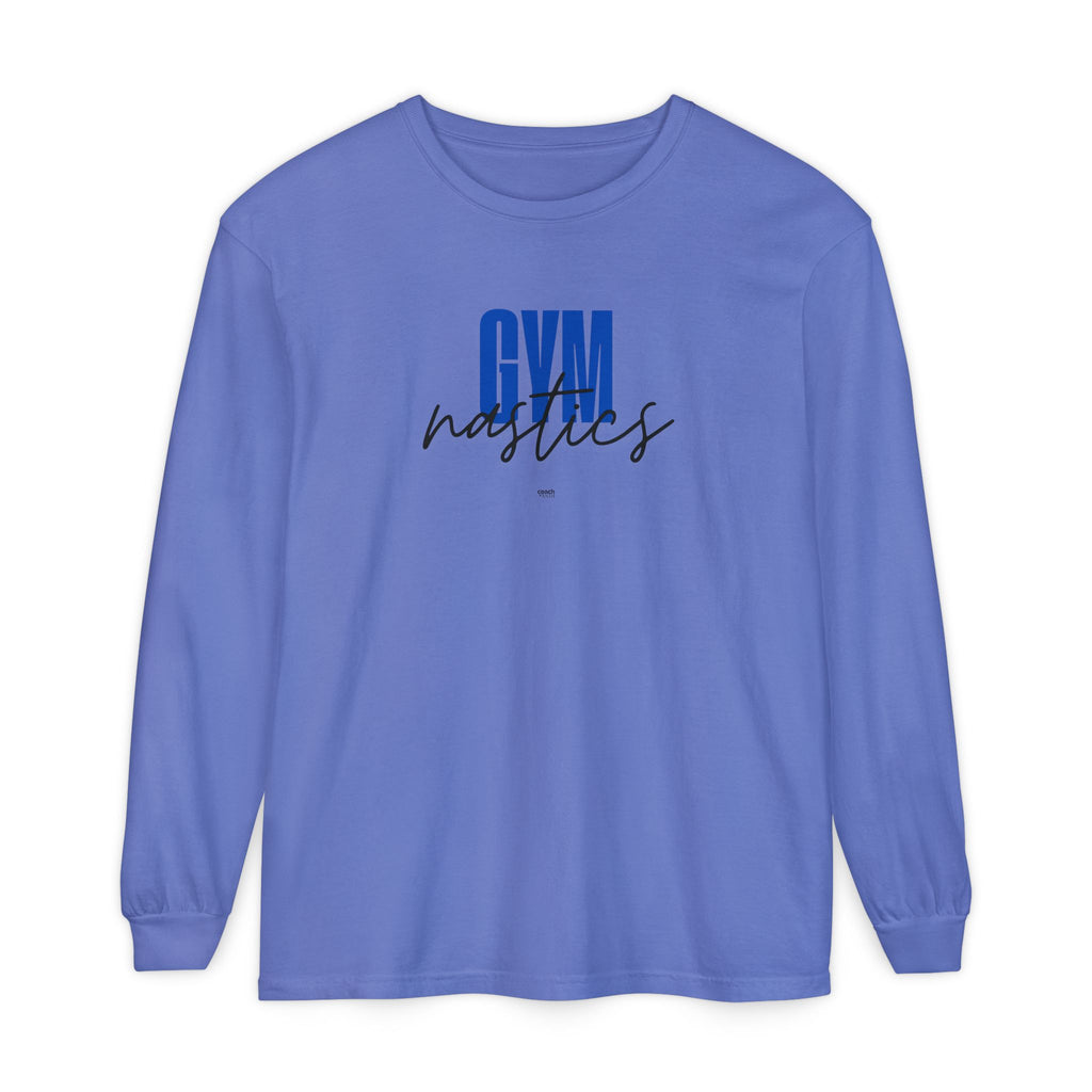 GYMnastics Long Sleeve Shirt - Blue (Adult)