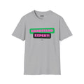 Handstand Expert Tshirt - Green/Pink (Adult)