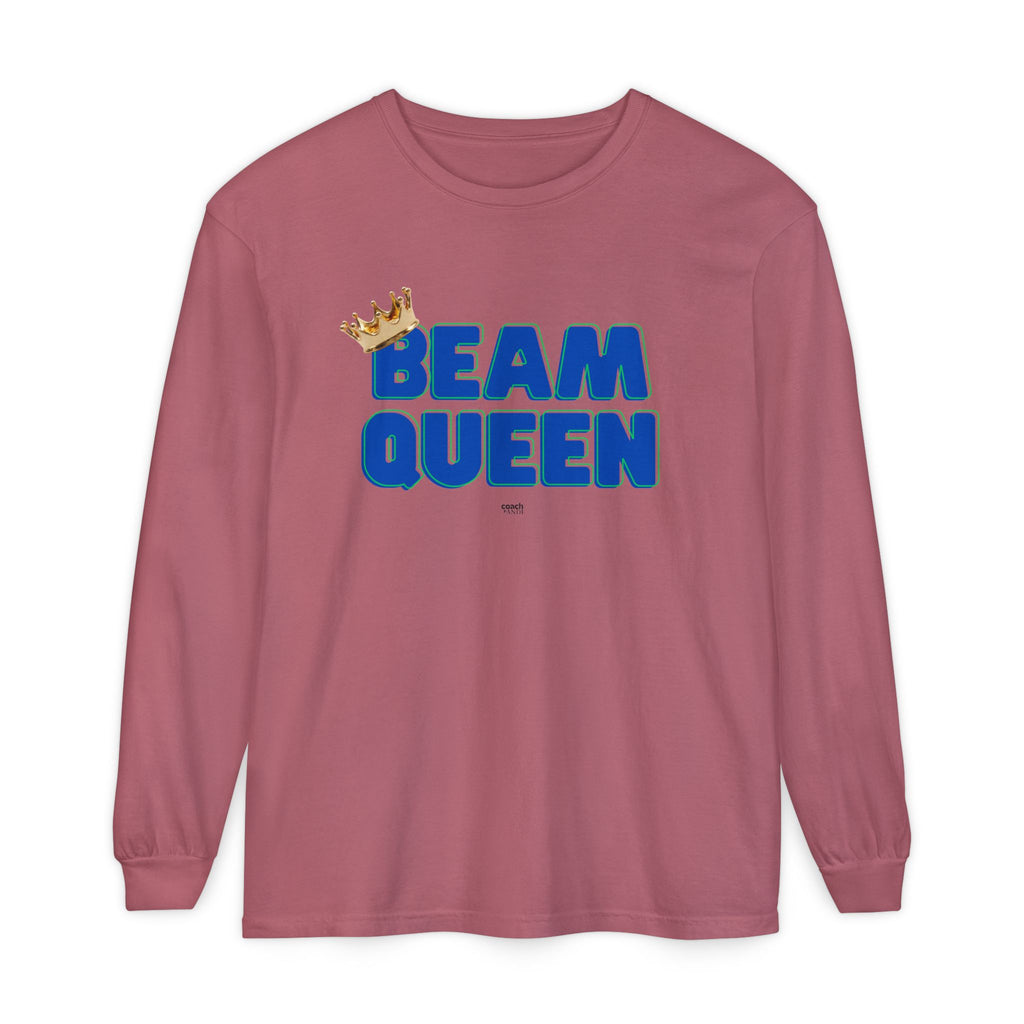 Beam Queen - Blue/Green (Adult Long Sleeve Shirt)