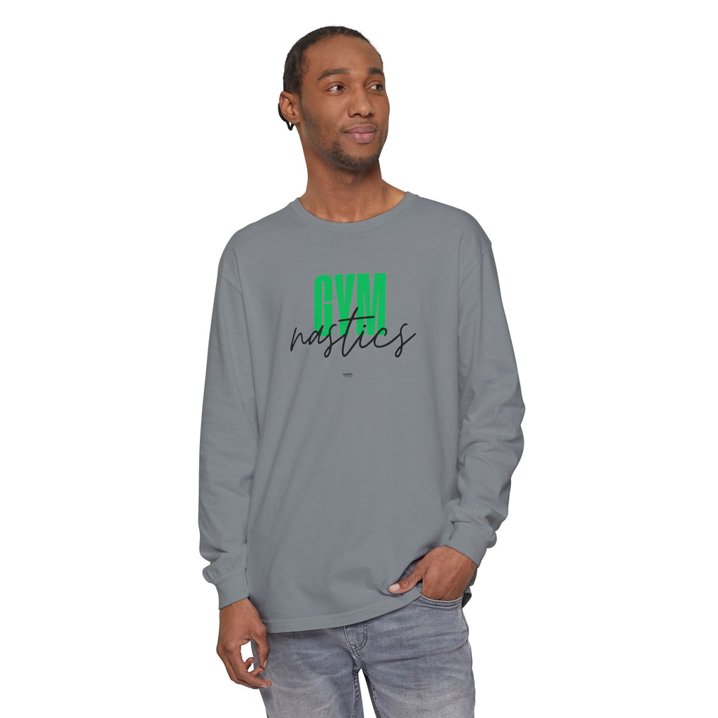 GYMnastics Long Sleeve Shirt - Green (Adult)