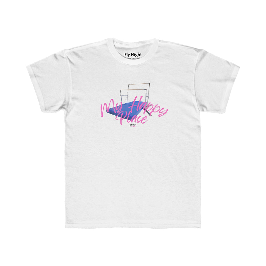 My Happy Place- Uneven Bars (Kids Regular Fit Tee)