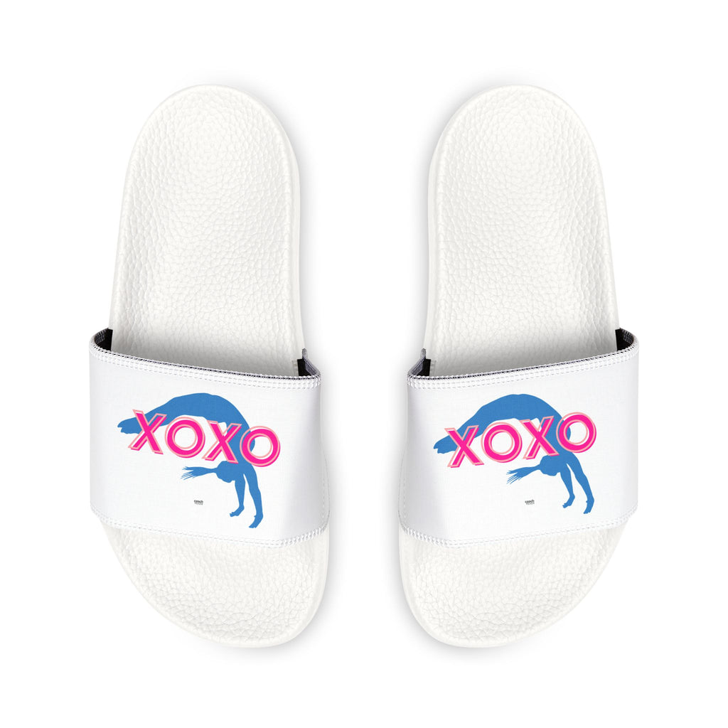 XOXO BHS Graphic Removable-Strap Pool Slides