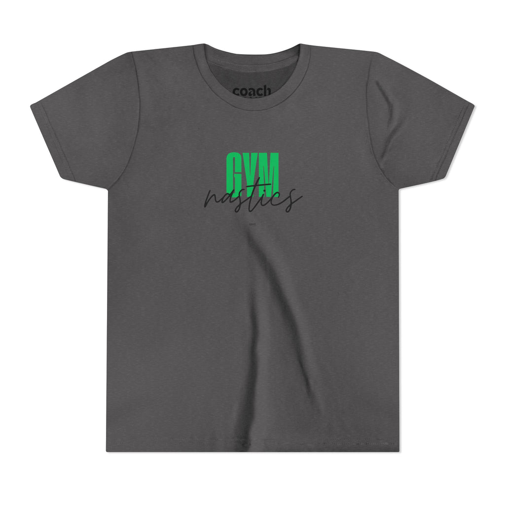 GYMnastics Short Sleeve Tee - Green (Youth)