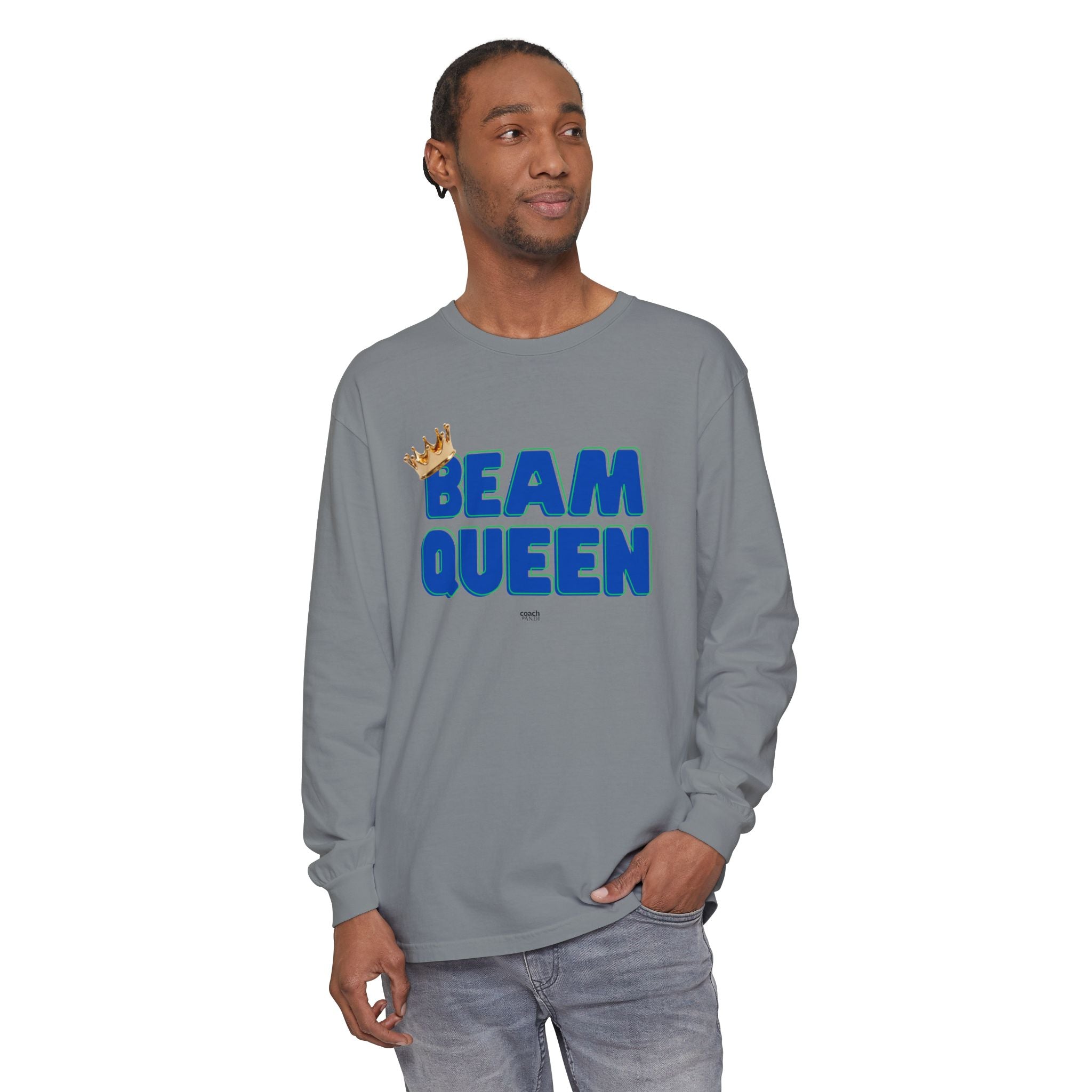 Beam Queen - Blue/Green (Adult Long Sleeve Shirt)