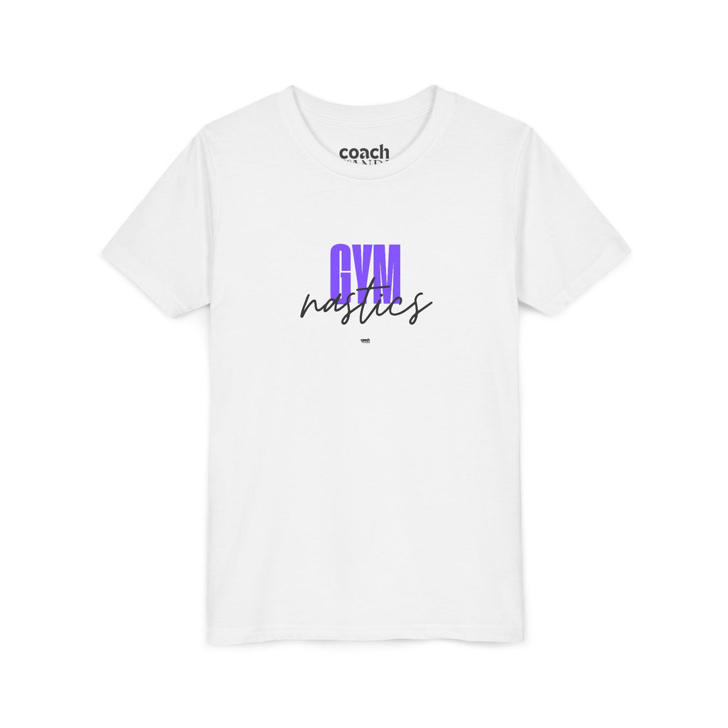 GYMnastics Short Sleeve Tee - Purple (Youth)