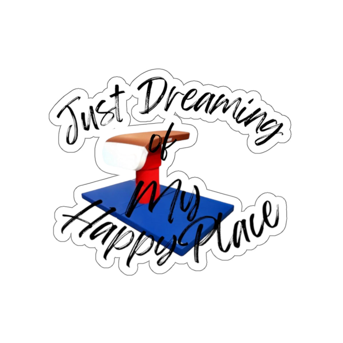 Just Dreaming-Vault (Kiss-Cut Stickers)
