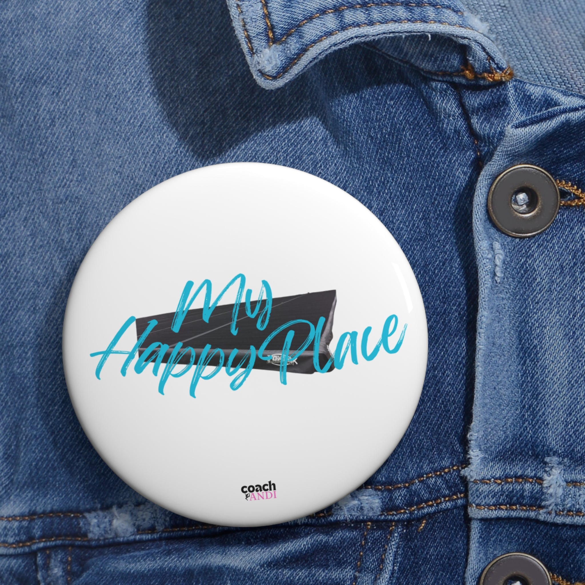 My Happy Place-Floor (Pin Buttons)